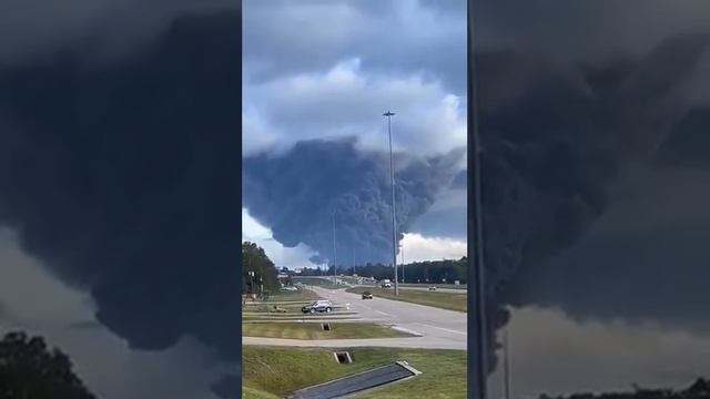 В США взорвался химзавод