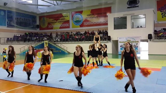 Черлидинг 4.03.2015 Усть-Каменогорск смотреть онлайн