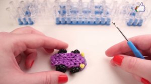"Машинка"- 3D  фигурка из резиночек. Видеоурок #65