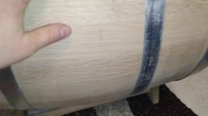 Дубовая бочка из Майкопа, 50 литров, кавказский дуб. Клёпка атмосферной сушки(1 год).