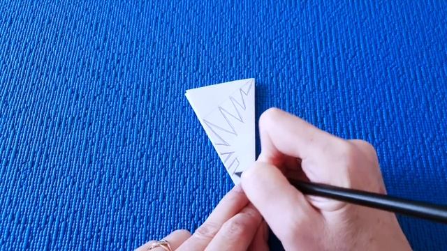 Как красиво вырезать снежинку из бумаги.Снежинка из бумаги просто. Paper Snowflake. #Снежинки смотреть онлайн