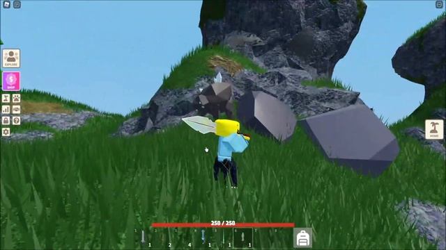 Тест Новых Опаловых Инструментов (Кирка, Топор, Dragon Slayer! ) Роблокс скайблок смотреть онлайн