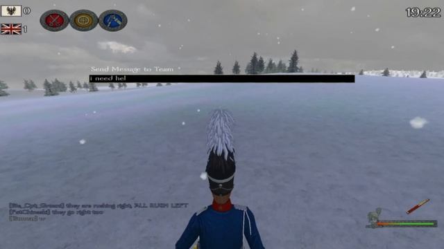 How did we get flanked?? HUGE BATTLE IN SNOWY HILLS- Mount And Blade Warband Napoleonic Wars смотреть онлайн