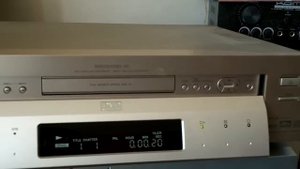 Sony DVD DVP-S7700 player with Sony STR-DE474 amplifier