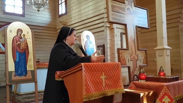 Сестра Наталія Мельник. ІІІ (ч.1) реколекційна наука з нагоди Великого Посту смотреть онлайн