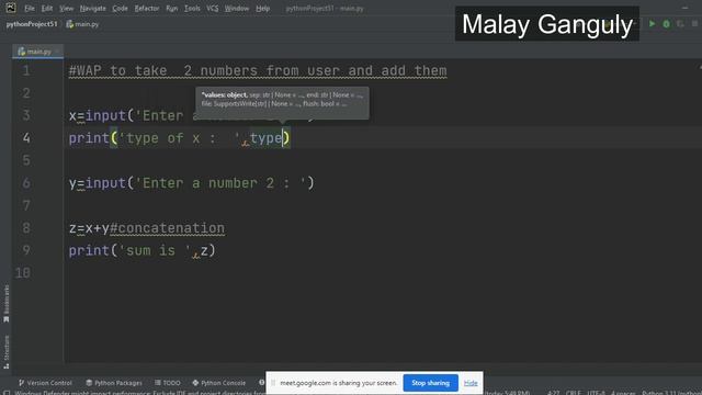 Python class 3 Operators Part 2 if else Statement (Part-1) смотреть онлайн