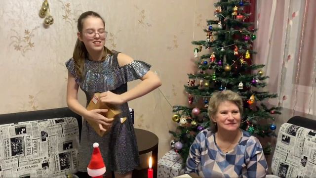 Новогодний домашний влог????/Празднуем Новый Год 2021?/Открываем ? подарки/Катаемся на коньках смотреть онлайн