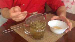 Рецепт от простуды. Мёд. Ромашка.