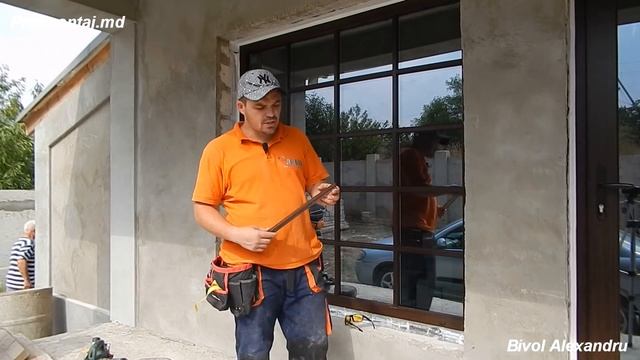 Монтаж пластиковых окон с фальш переплетами.Как правильно клеить фальш переплеты