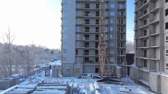 ЖК "Ежевика". Декабрь 2023.