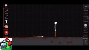 Playing SRP cuz gorebox has no update yet (Stickman ragdoll playground)