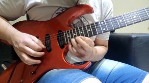 Dream Theater - Barstool Warrior (Guitar Solo Cover) - Ibanez RBM1 CA Voyager