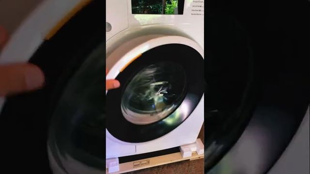 Unboxing Miele wsg363 #washingmachine #hot