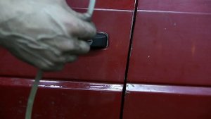 Golf 2 направляющие дверных замков, восстанавливаем