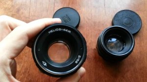 Купил с проблемой  советские объективы гелиос 44м и гелиос 44-2