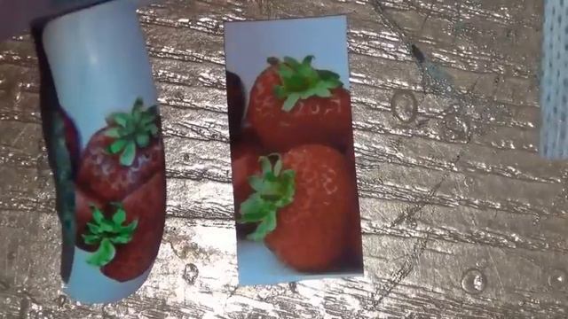 РИСУЕМ КЛУБНИКУ НА НОГТЯХ/ФРУКТЫ/ФРУКТЫ НА НОГТЯХ/ДИЗАЙН НОГТЕЙ/Nail art painting