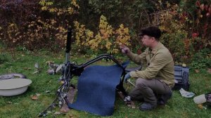Мопед DadyW Regal Raptor DD50E КАСТОМ чоппер начало проекта