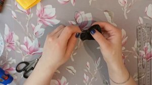 шляпка из фетра на ободке на скорую руку