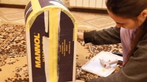 Почтовый ящик Санты. Новогодний почтовый ящик из коробки своими руками.