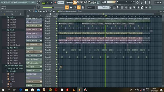 Afrobeats Saxophone _FL studio 21 remake Saxophone Music смотреть онлайн