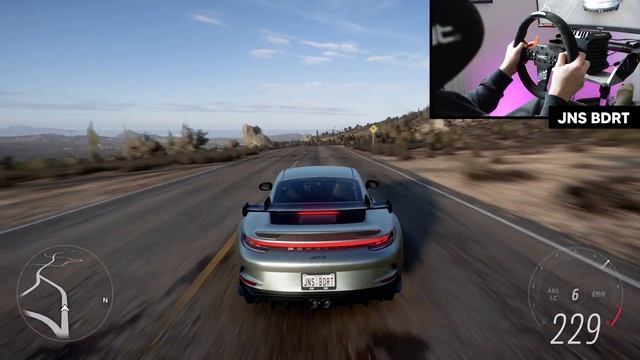 Porsche 911 GT3 | Forza Horizon 5 - Fanatec CSL DD (Steering Wheel Gameplay) смотреть онлайн