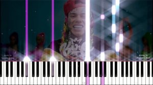 6IX9INE - GOOBA TEKASHI (PIANO COVER) НА ПИАНИНО by PIANO CHIEF