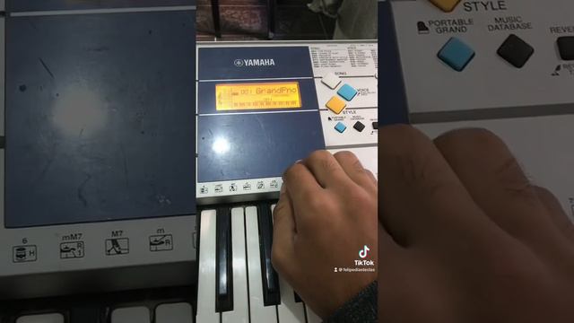 Como regular os volumes na função dual - teclado Yamaha Psr e-323