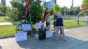 Митинг НОД Сталинград 27 июля 24