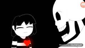 Анимация Санс против фриск