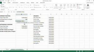 Excel NETWORKDAYS & WORKDAY: Calculate Working Days in Excel