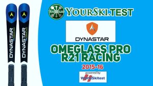 Тесты горных лыж Dynastar Omeglass Pro R21 Racing (2015-16 год).
