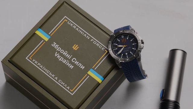 Перший український тактичний годинник.  Kleynod Ukrainian Force.