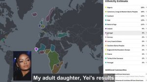 They think she's mixed but what is she really?? Ancestry DNA Results