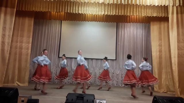 Хореогр. коллектив "Ассорти",с.Воздвиженское,сред.груп.12-14 лет,народно-стилиз. танец "Казачки",КТ смотреть онлайн