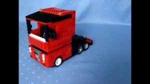 Фура РЕНО с прицепом из лего!