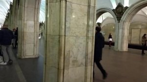 Станция метро "ПАВЕЛЕЦКАЯ" РАДИАЛЬНАЯ С САМЫМ ДЛИННЫМ ПЕРЕХОДОМ