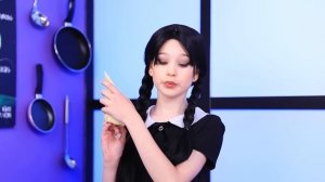 Уэнсдей Аддамс и Энид Дети! Богатый папа Энид против бедного папы Уэнсдей - Часть 4