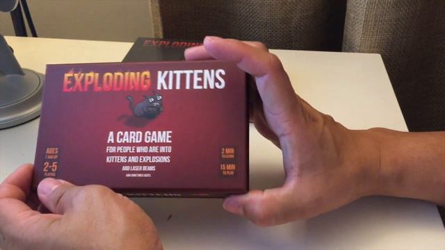 UnBoxThings - Exploding Kittens Card Game - July 2015 смотреть онлайн