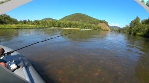 Сплав по реке Мана. Рыбалка Нарва Большой Унгут. Свежий хариус на сковороде. Сибирь Красноярск