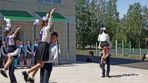 Последний звонок 2023г. Ралина. Прощальный вальс выпускников.... 11класс