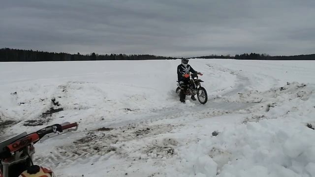 Снежное зимнее эндуро Ярославская область смотреть онлайн