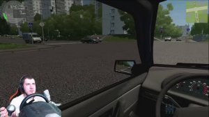 ОПЕРСКАЯ ВАЗ 2113 - ДЕРЗКИЕ ДВИЖЕНИЯ на оперской тринашке в CITY CAR DRIVING + РУЛЬ
