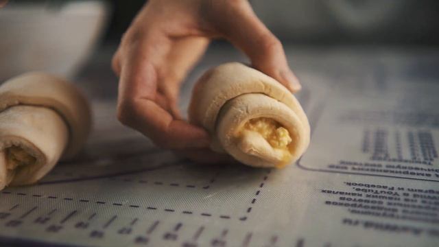 БУЛОЧКИ с ТВОРОГОМ. Buns with cottage cheese. смотреть онлайн