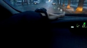 Toyota Prius - отображение спидометра на лобовом стекле