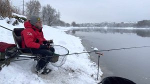 ЗИМНИЙ ФИДЕР В ЛЫТКАРИНО. Работа над ошибками. МОТЫЛЬ-СИЛА.