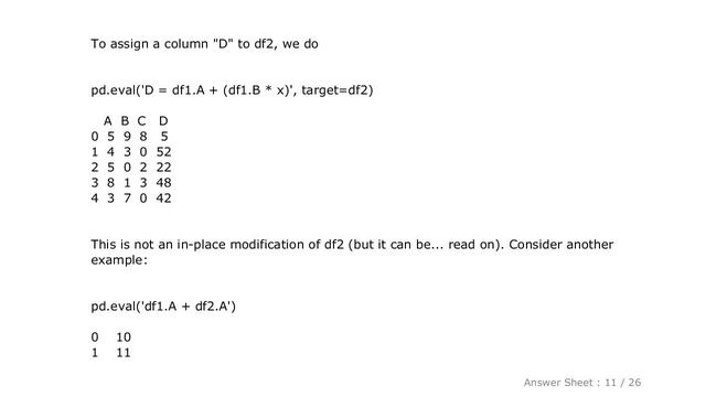 PYTHON : Dynamically evaluate an expression from a formula in Pandas смотреть онлайн