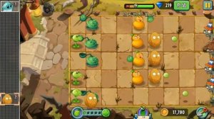 Огненная Горлянка дает жару. РАСТЕНИЯ против ЗОМБИ 2 или PLANTS vs ZOMBIES 2. Серия 215