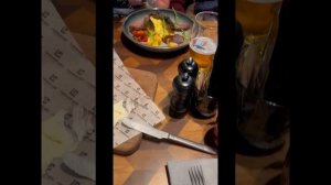 Мини обзор ужина в ресторане «горячий цех» г.Новосибирск .