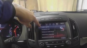 Навигация и Android Auto, на Opel Insignia 2014.