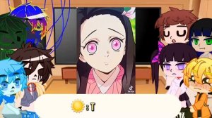 sans aus and demon slayers react to each other